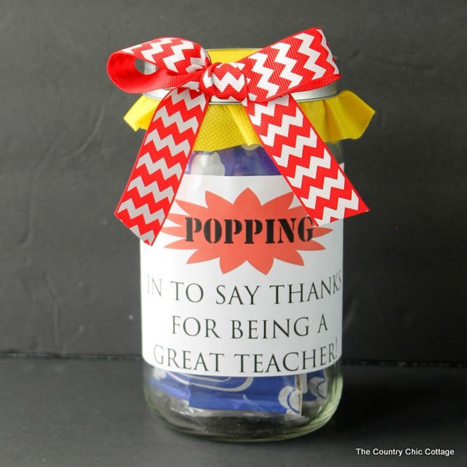 Easy gift idea for male teacher