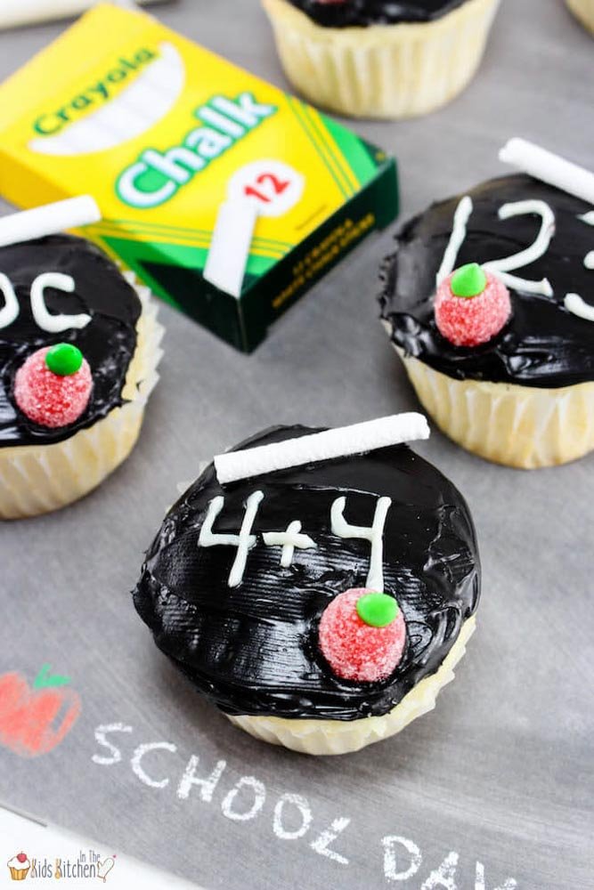 teacher appreciation cupcake