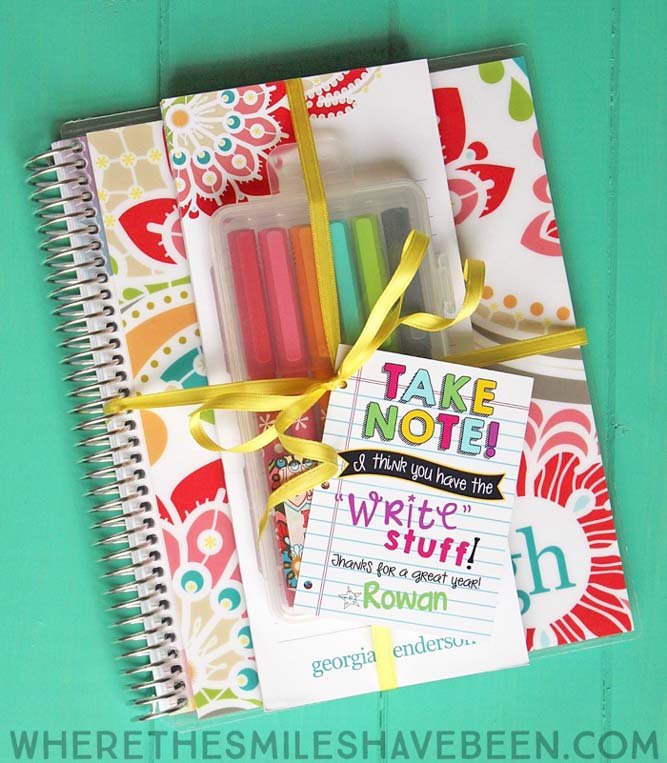 Stationery teacher appreciation gift