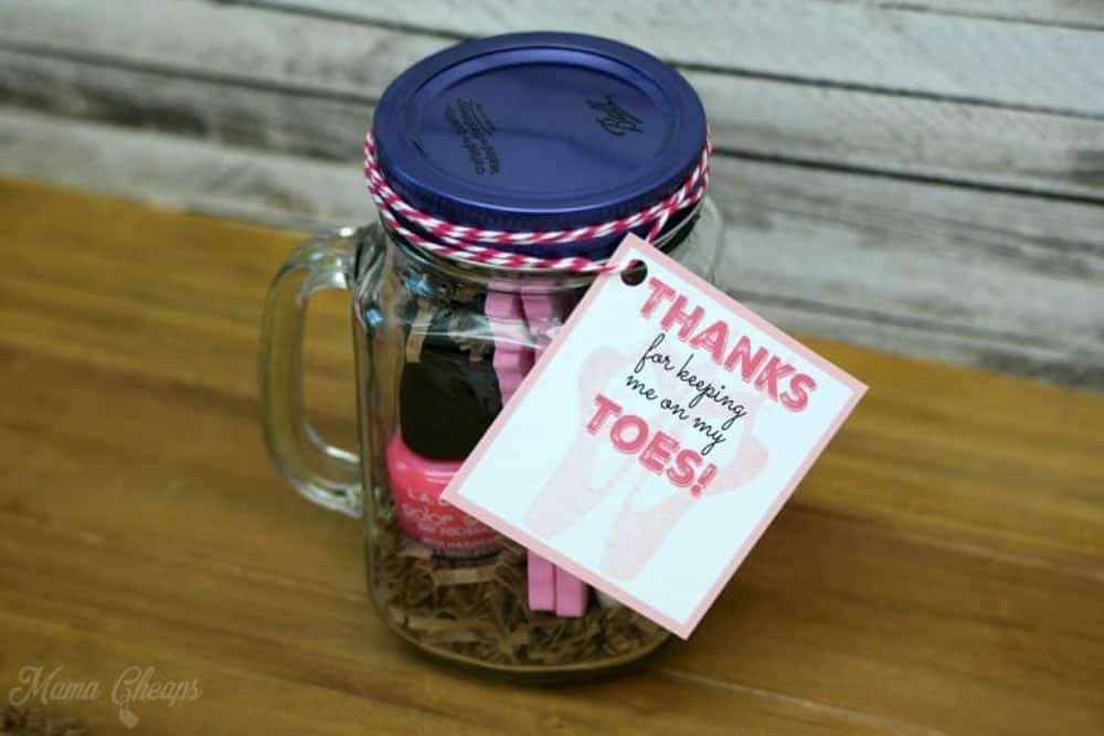 Dance Teacher Gift Jar