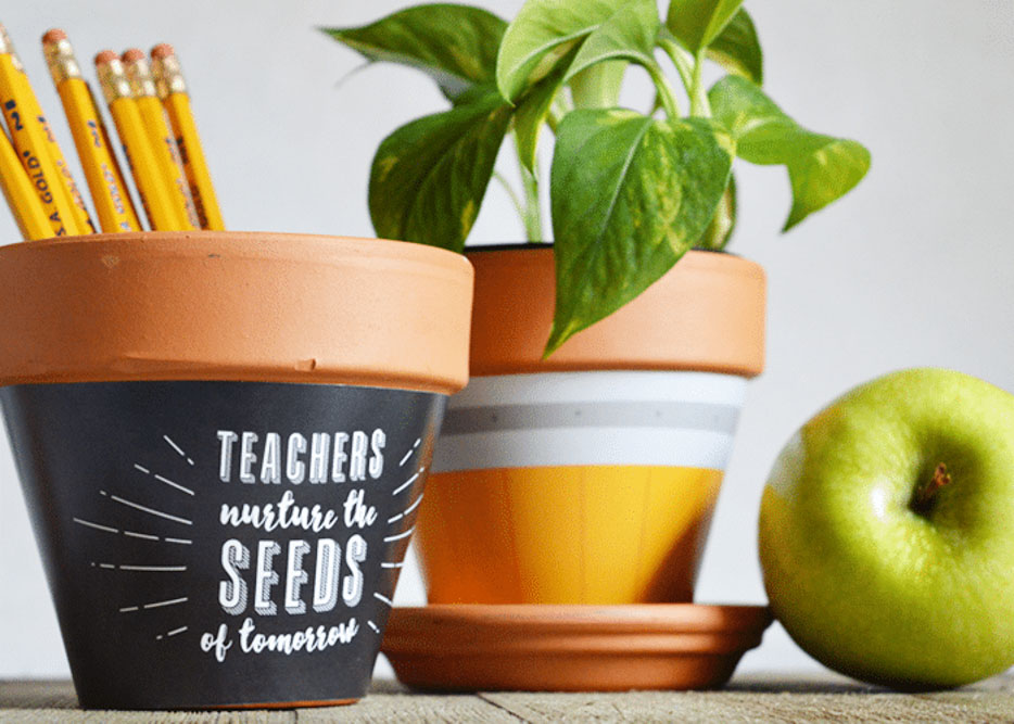 Plant Pot Teacher Gift