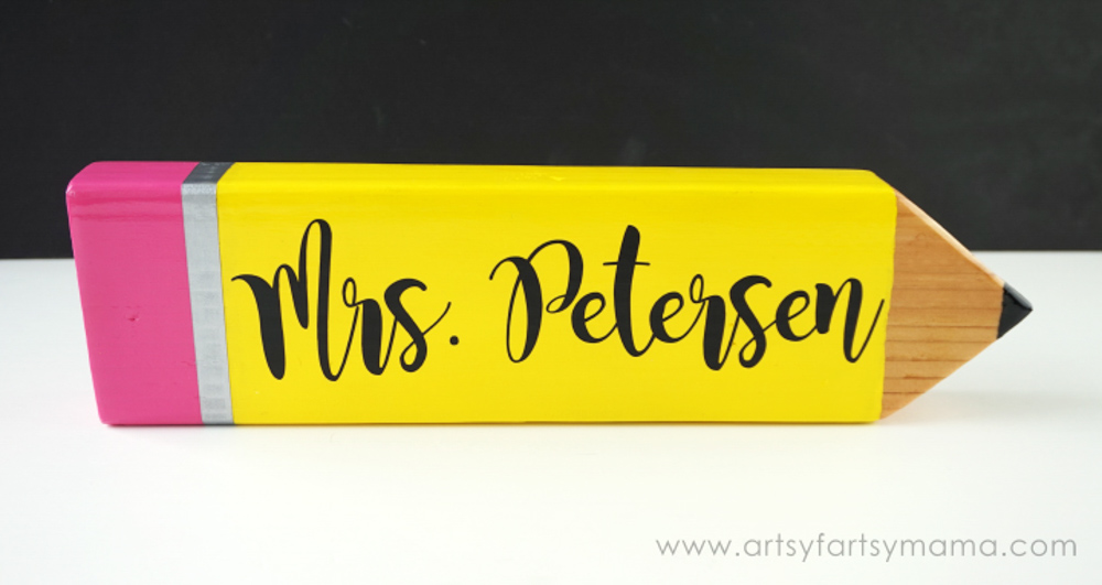 Pencil Teacher Gift