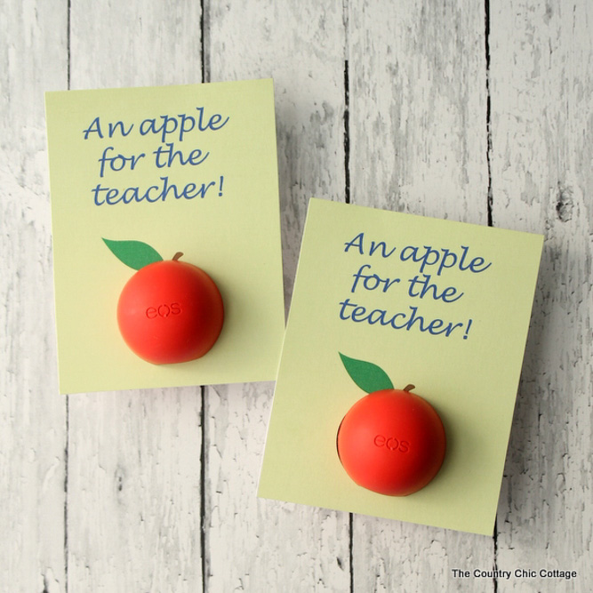 Lip Balm Teacher Gift