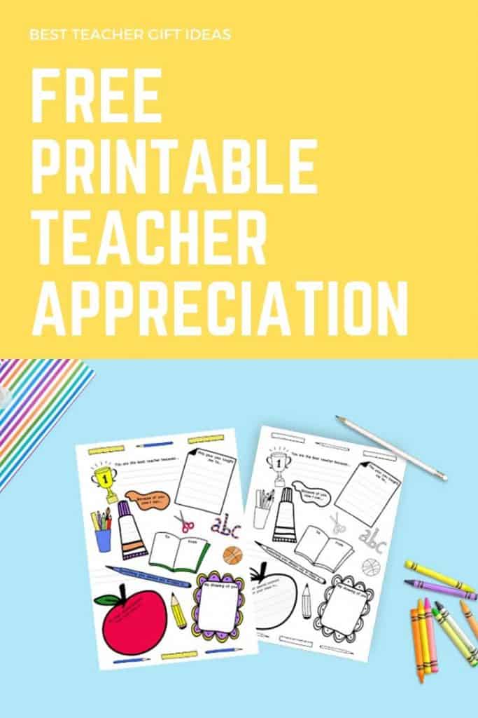 Teacher Appreciation Idea